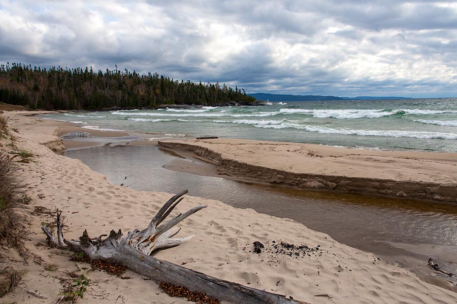 Shoreline in Michipicotan
